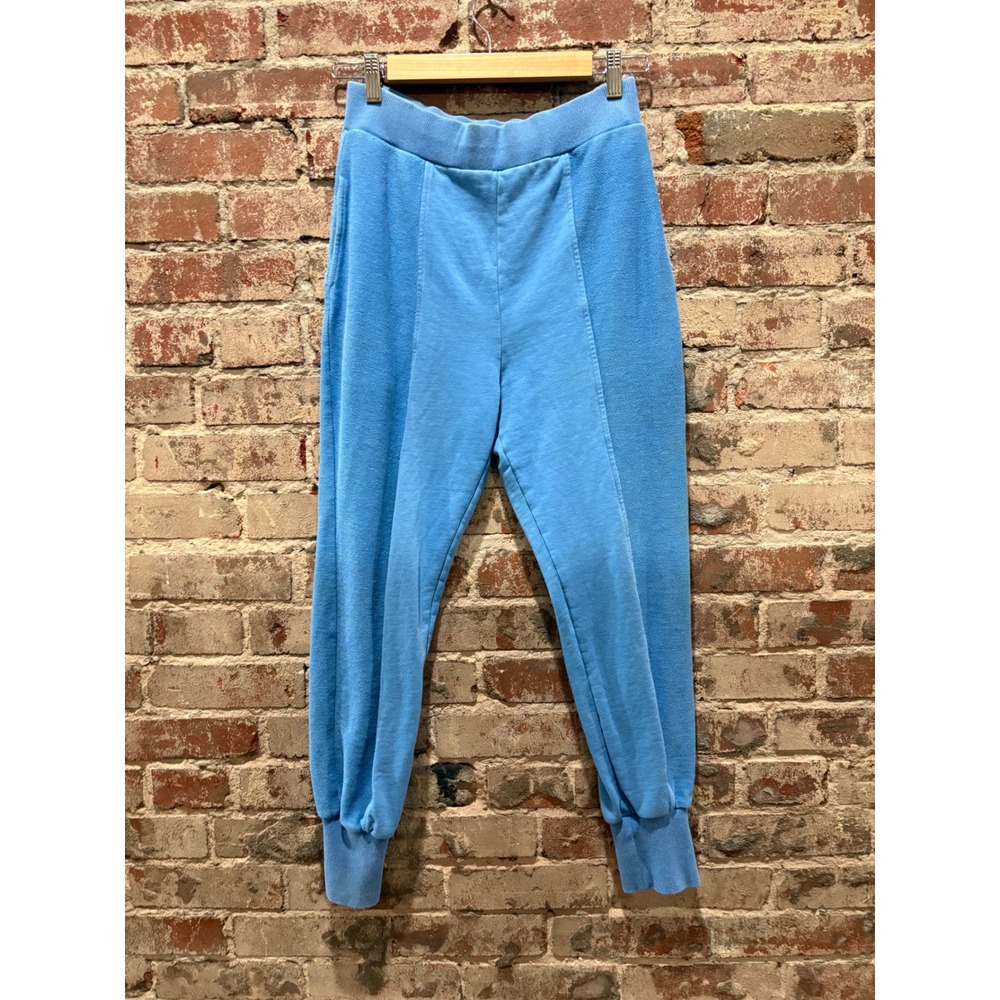 Hervé By Hervé Léger Blue Jogger Sweatpants Size Small - Picture 4 of 8